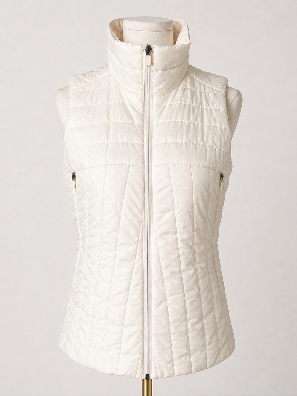 Merrell Women’s M Ivory M-Select Dry Thinsulate Quilted Insulated Vest